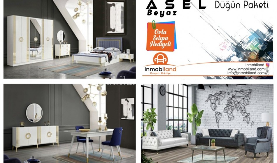 Asel Beyaz Düğün Paketi