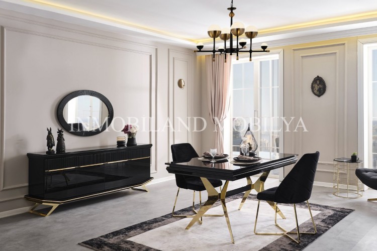 Maserati Gold Yemek Odası