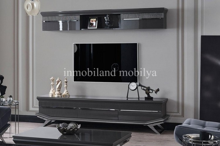 Rio Krom Metal Ayaklı TV Ünitesi