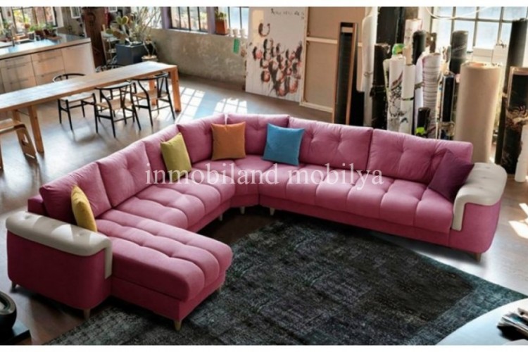 Uludağ Pembe Koltuk Takımı