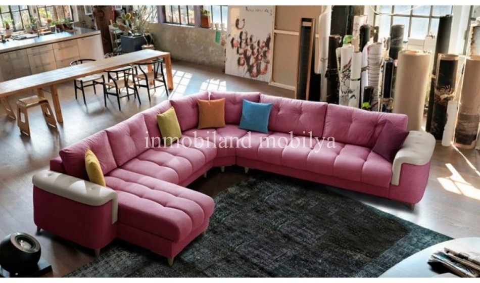 Uludağ Pembe Koltuk Takımı