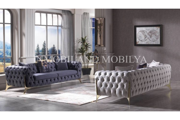 Gold Premium Chester Koltuk Takımı