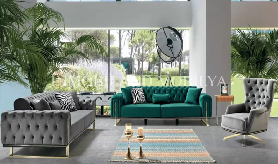 Evina Chester Modern Koltuk Takımı